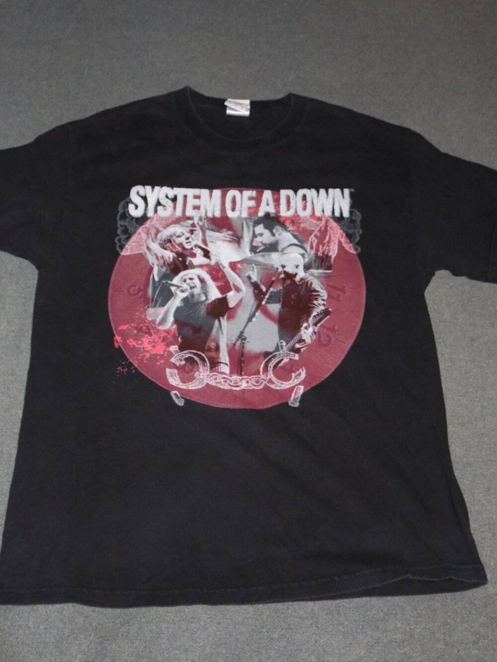 System of a Down T-shirt Mens Large Black